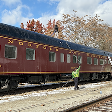 Train-Car-Cleaning-for-Norfolk-and-Western-Business-Car-300-Preservation-Society-Inc 1